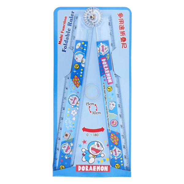 Doraemon Multi-Function Foldable Ruler 多啦A夢多用途折疊尺