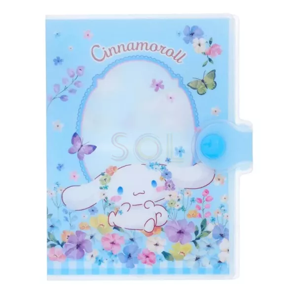 Cinnamoroll PVC Passport Holder w/ Button PVC 面証件套 (閃紗料)	9-5479-39