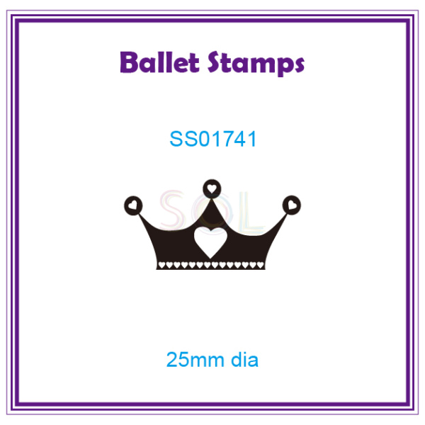 Ballet Stamp 25mm dia