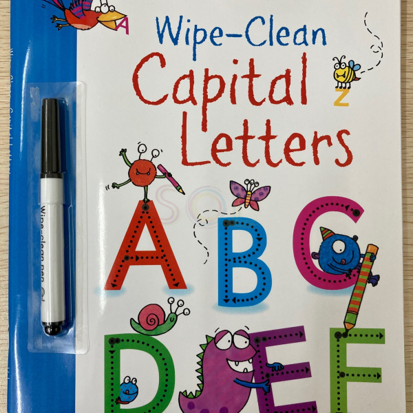 Usborne Wipe-clean Capital Letters