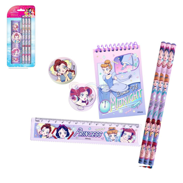 DISNEY Princess Stationery Set(7P)