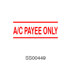 印章Stamp T1232 A/C PAYEE ONLY