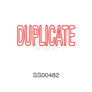 印章Stamp T1232 DUPLICATED