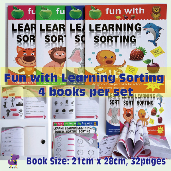 Fun with Learning Sorting 4 books per set