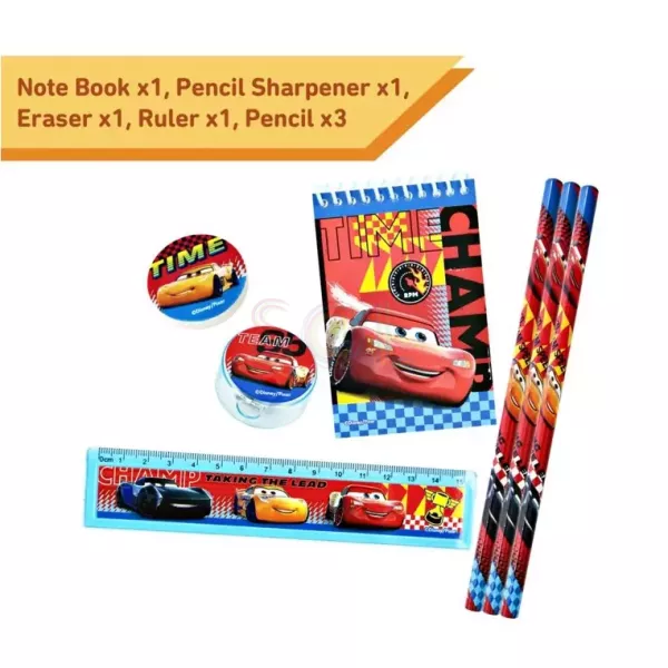 DISNEY Cars Stationery Set(7P)