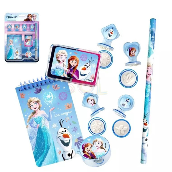 DISNEY Frozen Stamps Stationery Set(8P)