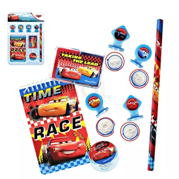 DISNEY Cars Stamps Stationery Set(8P)