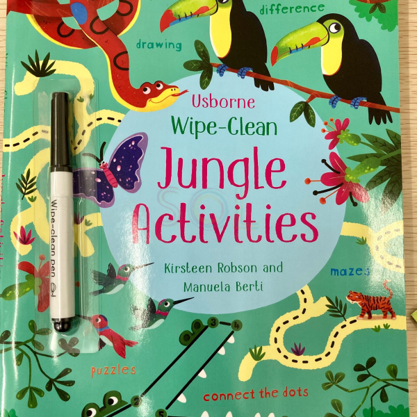 Usborne Wipe-clean Jungle Activities