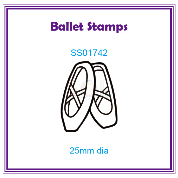 Ballet Stamp 25mm dia