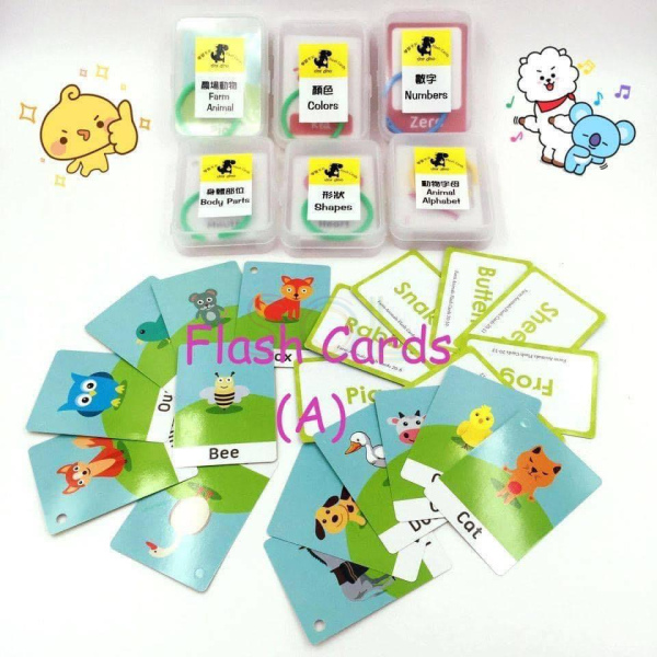 幼兒英文認知學習卡片(A) Flash Cards (A)